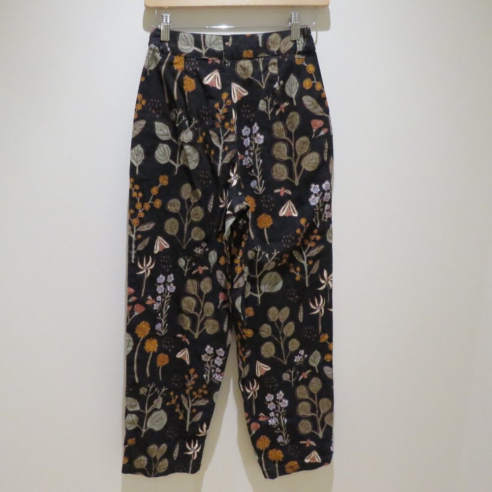 PRINCESS HIGHWAY X MODCLOTH Linen Blend Fauna Botanical Cropped Pull On Pants - Picture 11 of 15